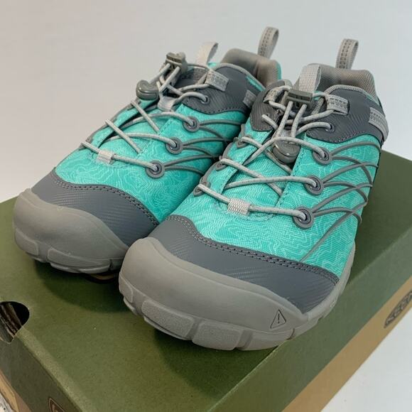 NWT Keen Women's 5 Chandler Drizzle Waterfall Turquoise Hiking Water Shoes - Picture 3 of 8